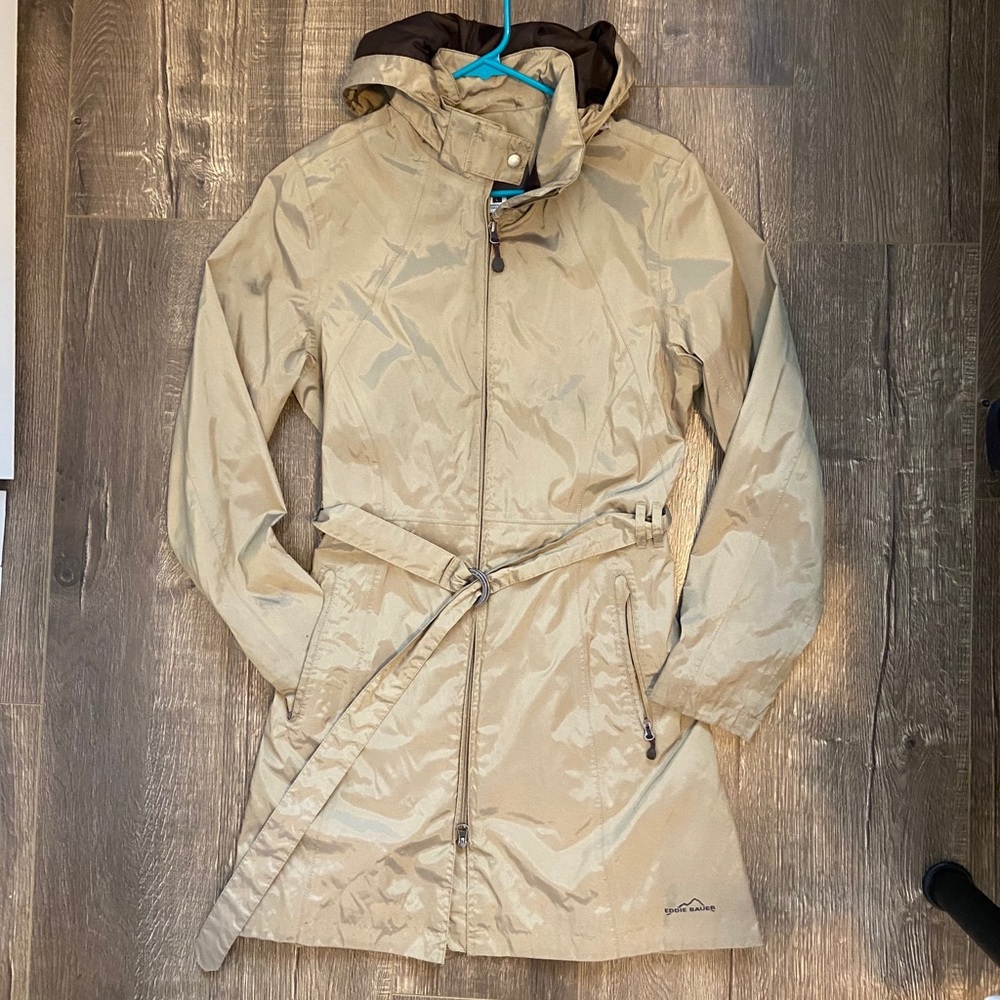 Eddie Bauer waterproof trench